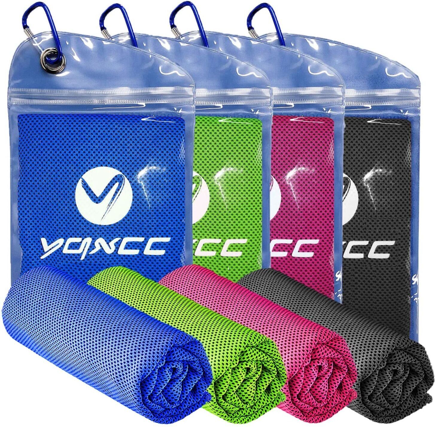 4 Pack Neck Cooling Ice Towels